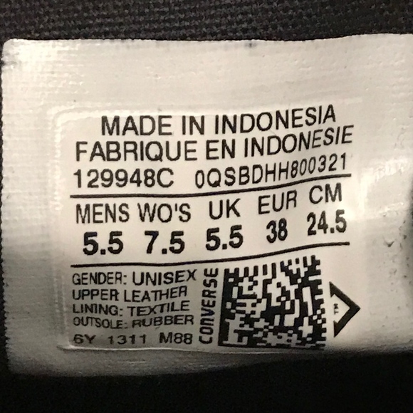 Converse All Star Unisex Lace & Double Accent Zip - Picture 6 of 7